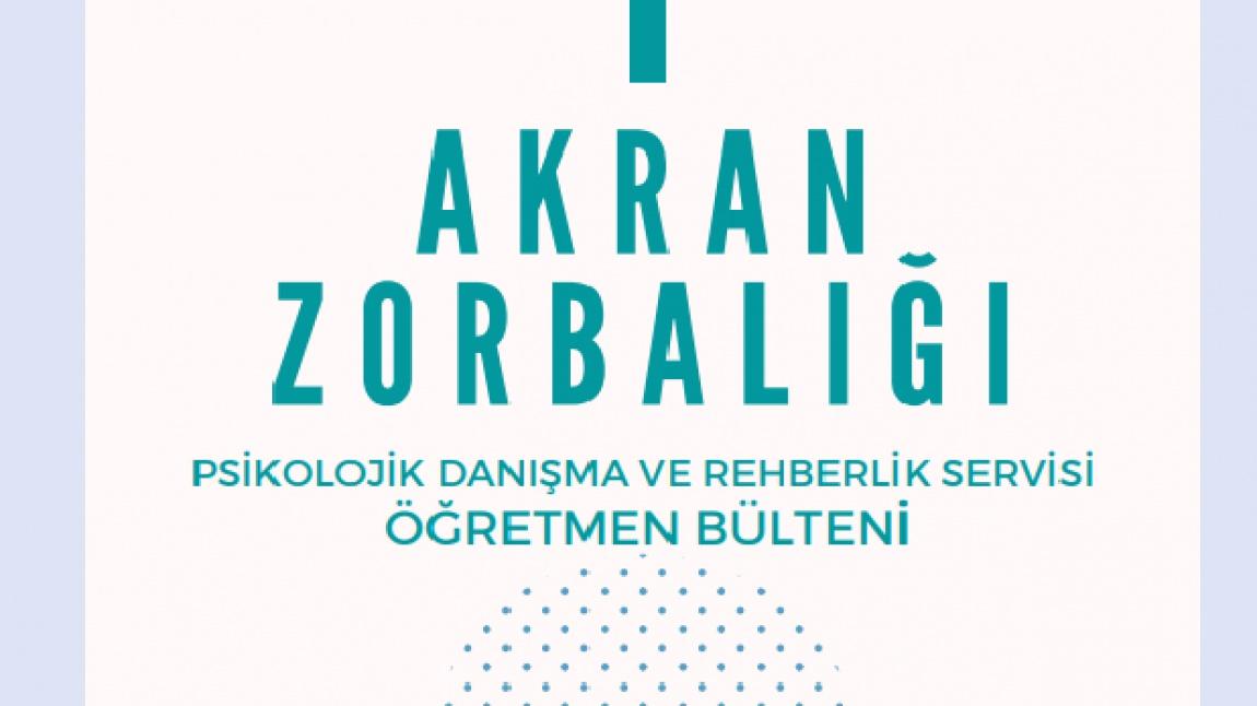 AKRAN ZORBALIĞI ÖĞRETMEN BÜLTENİ